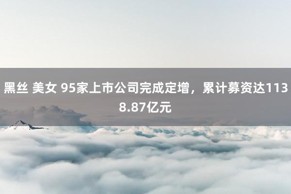 黑丝 美女 95家上市公司完成定增，累计募资达1138.87亿元